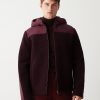 Wool cloth jacket with nylon inserts - Image 2
