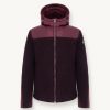 Wool cloth jacket with nylon inserts - Image 4