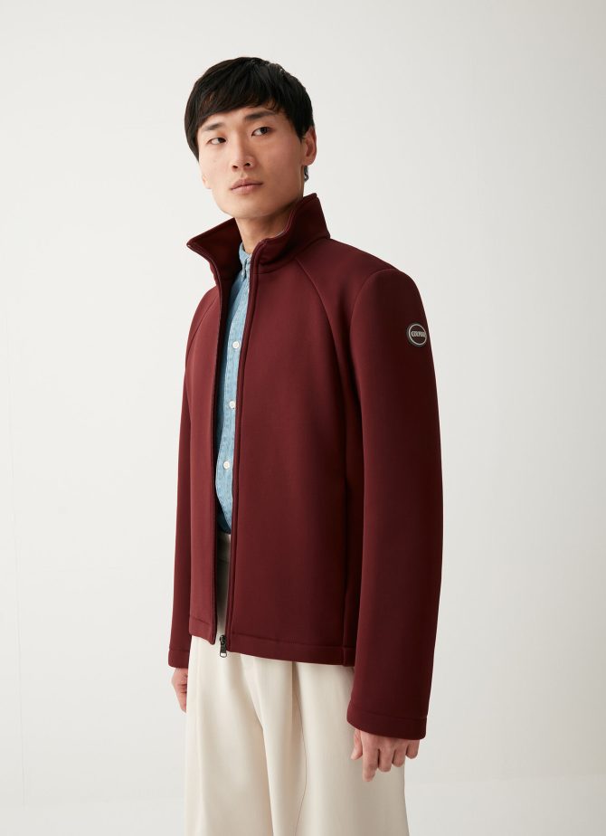 Straight unpadded wool jacket