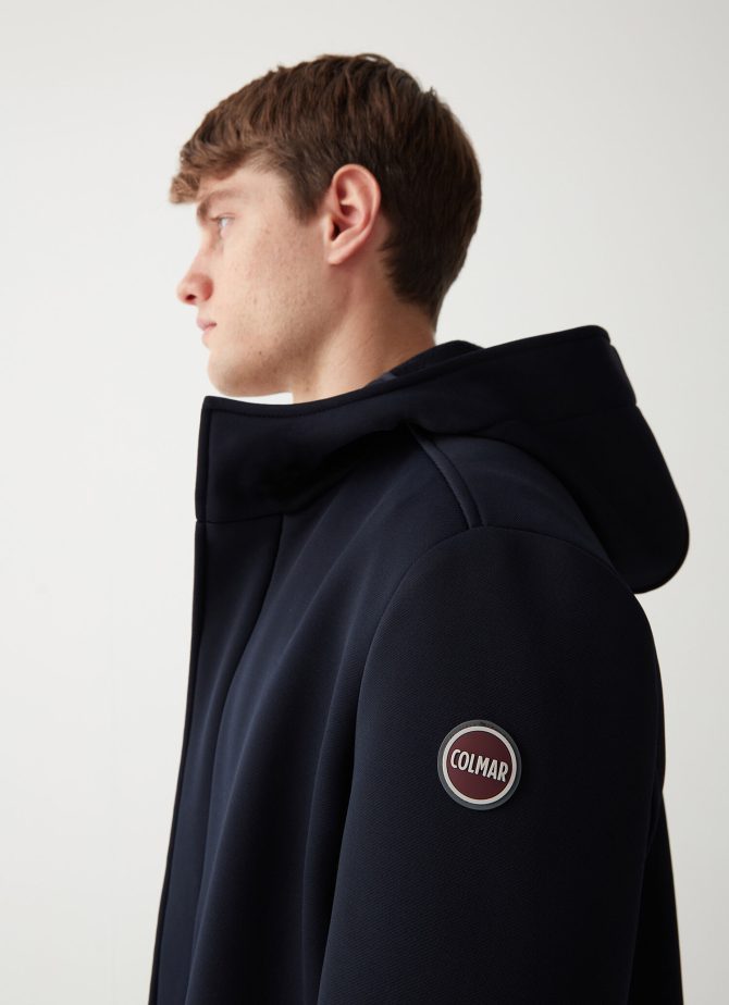 Unpadded wool jacket with hood - Image 2