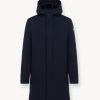 Unpadded wool jacket with hood - Image 4