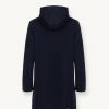 Unpadded wool jacket with hood - Image 5