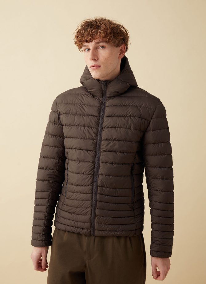 Jacket with Recycled Essentials hood - Image 3