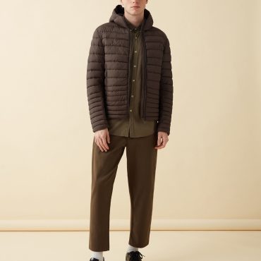 Jacket with Recycled Essentials hood