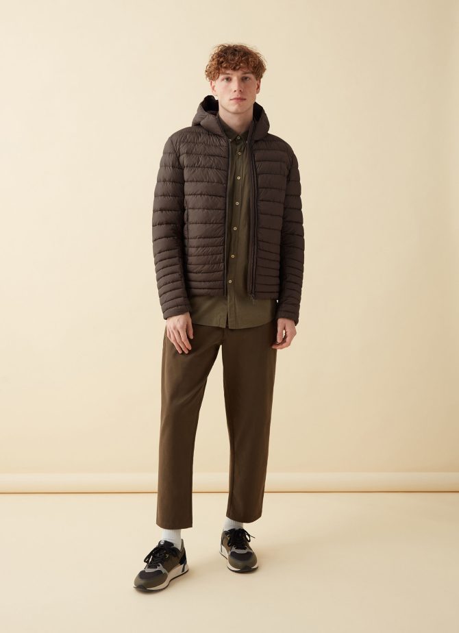 Jacket with Recycled Essentials hood