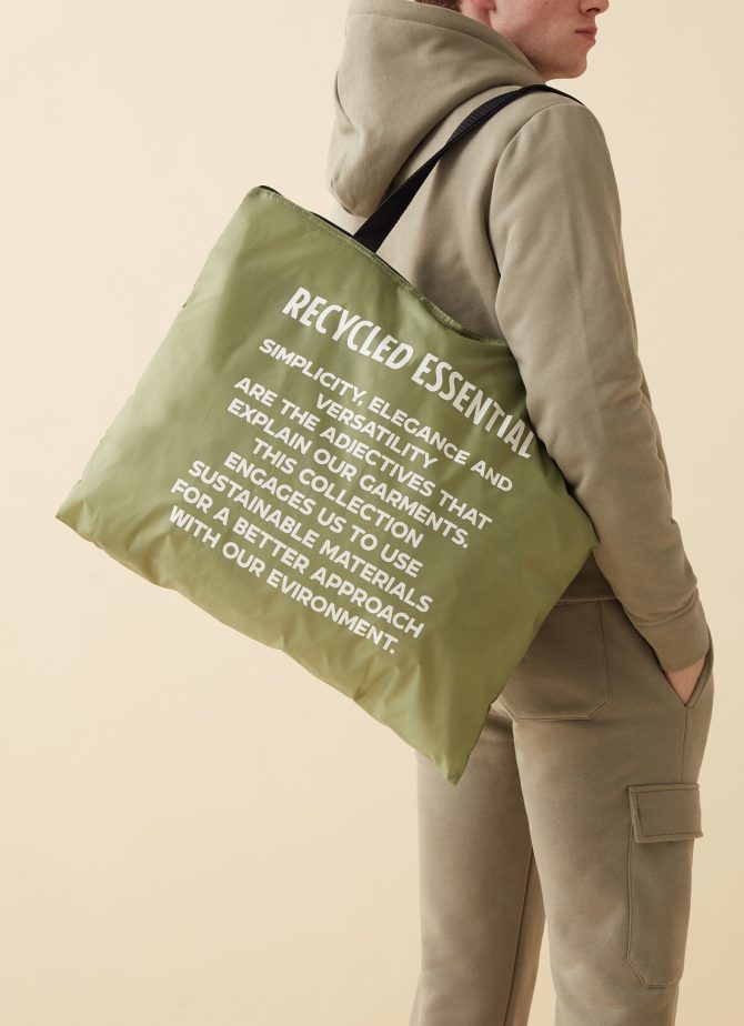 Recycled Essentials reversible jacket - Image 5