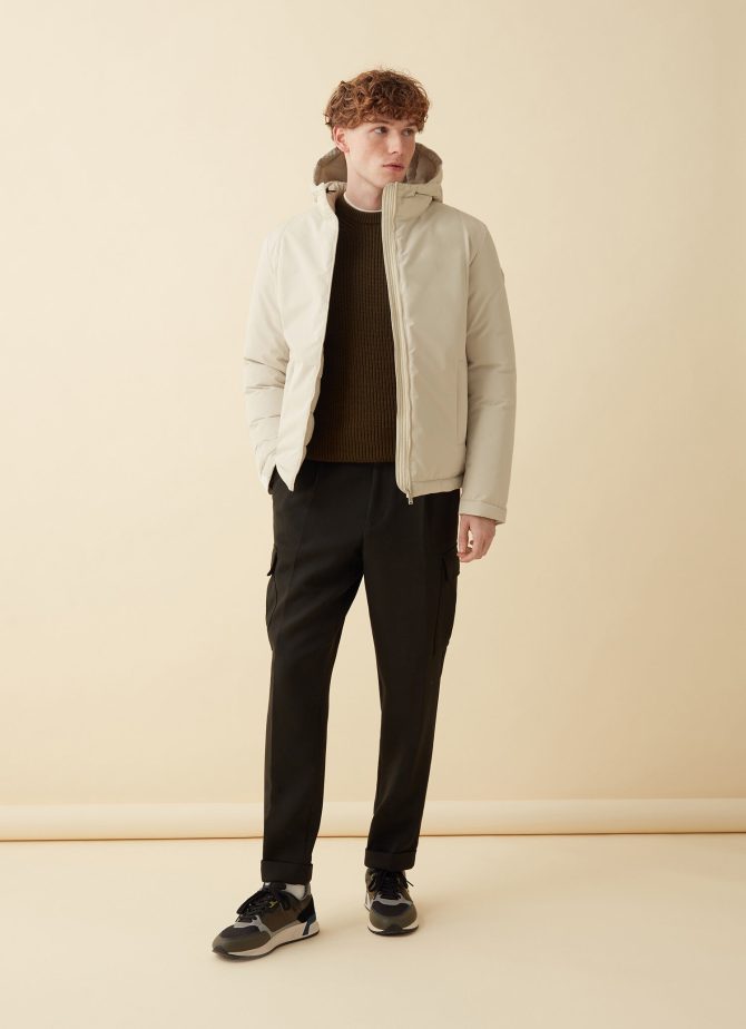 Jacket with Recycled Essentials hood