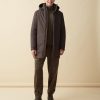 Recycled Essentials parka with hood