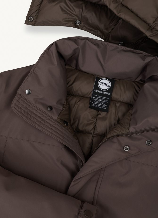 Recycled Essentials parka with hood - Image 8