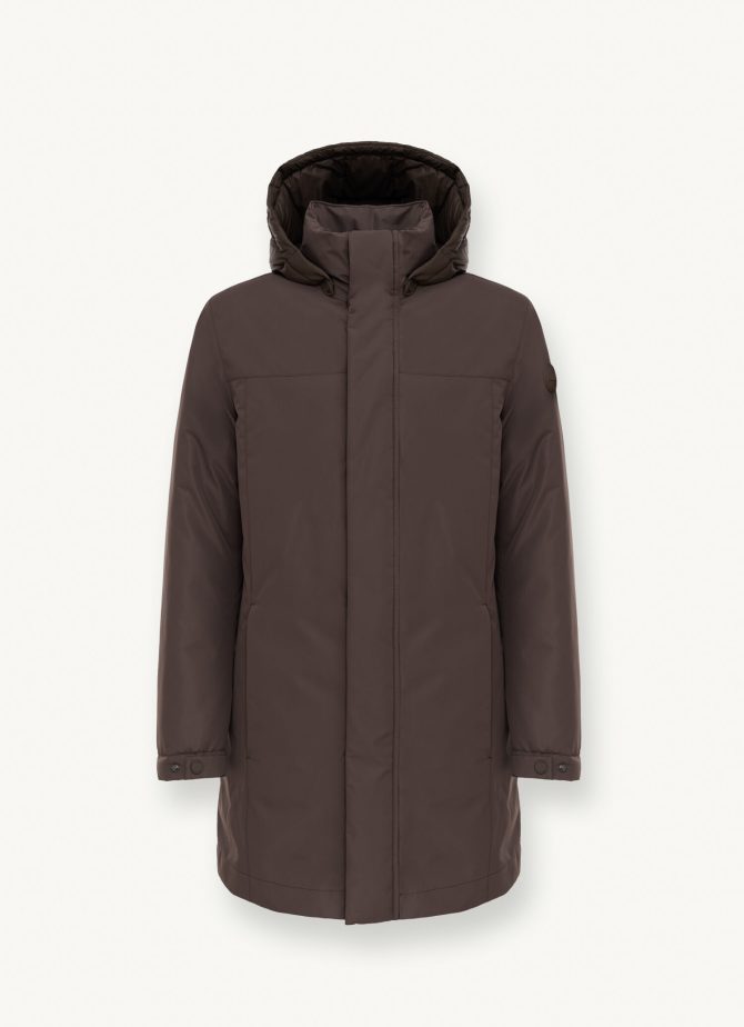Recycled Essentials parka with hood - Image 6