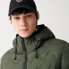 Quilted-effect down jacket with hood - Image 3
