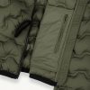 Quilted-effect down jacket with hood - Image 6