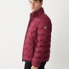 Wavey quilted down jacket with grosgrain band - Image 2