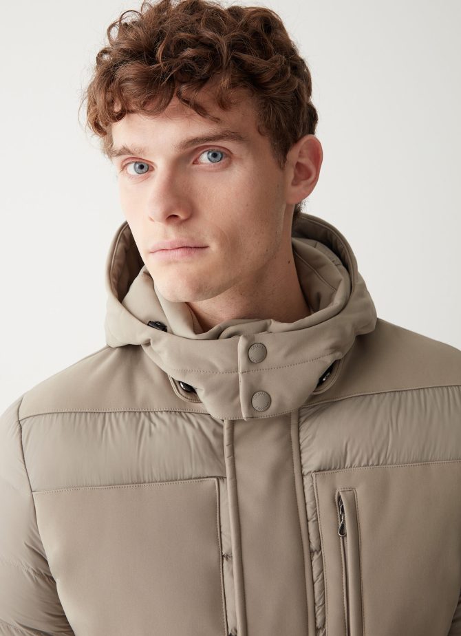Double-layer fabric down jacket - Image 2