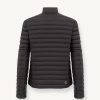 Autumn biker down jacket with drawstring at the bottom - Image 5