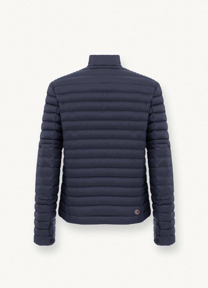 Autumn biker down jacket with drawstring at the bottom - Image 5