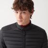 Autumn biker down jacket with drawstring at the bottom - Image 2