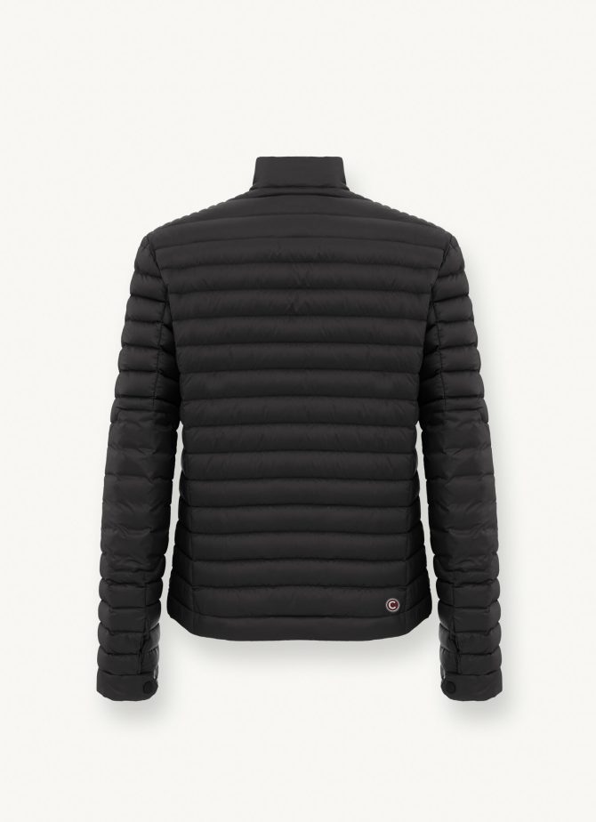 Autumn biker down jacket with drawstring at the bottom - Image 5