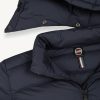 Opaque stretch down jacket with detachable hood - Image 6