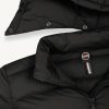 Opaque stretch down jacket with detachable hood - Image 6