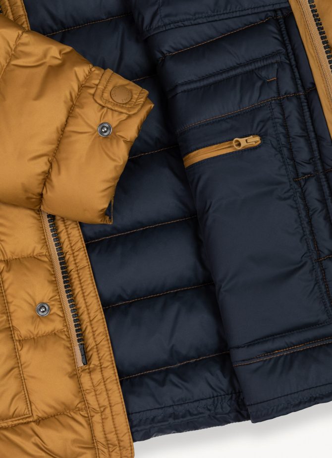 Sporty hooded down jacket - Image 6