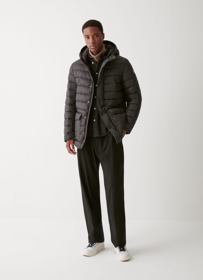 Sporty hooded down jacket - Image 2