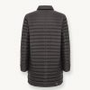 Reversible down jacket with shirt collar - Image 5