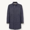 Reversible down jacket with shirt collar - Image 6