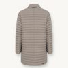 Reversible down jacket with shirt collar - Image 5