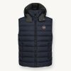 Down vest with detachable hood - Image 4