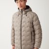 Quilted-effect down jacket - Image 2