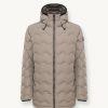 Quilted-effect down jacket - Image 4