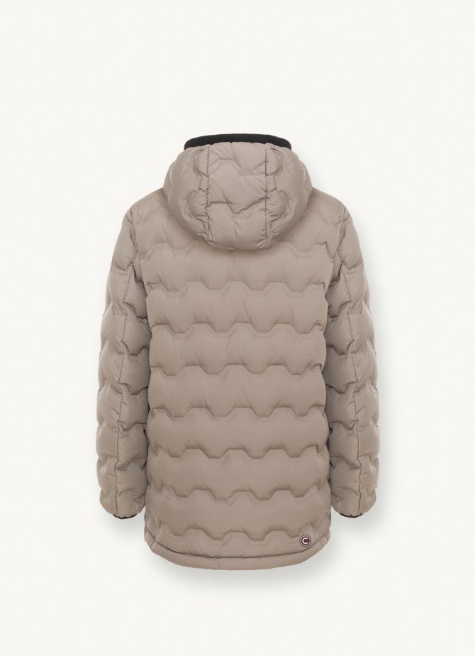 Quilted-effect down jacket - Image 5