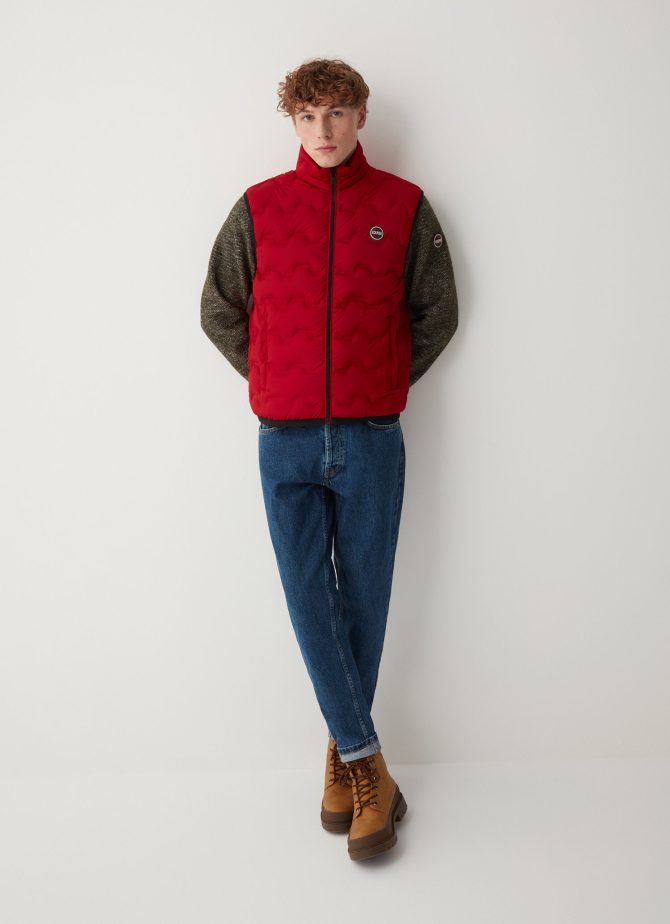 Quilted effect down waistcoat - Image 3