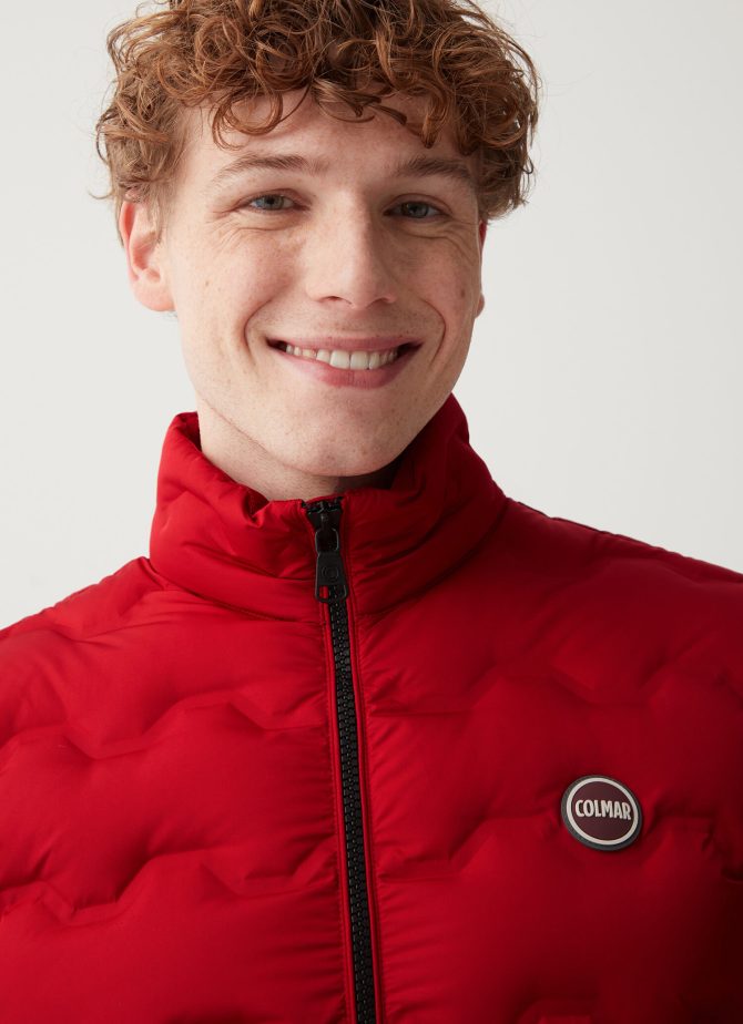Quilted effect down waistcoat - Image 2