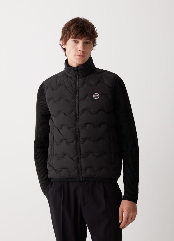 Quilted effect down waistcoat - Image 3
