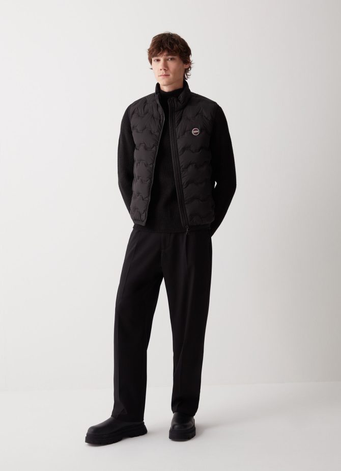 Quilted effect down waistcoat - Image 2
