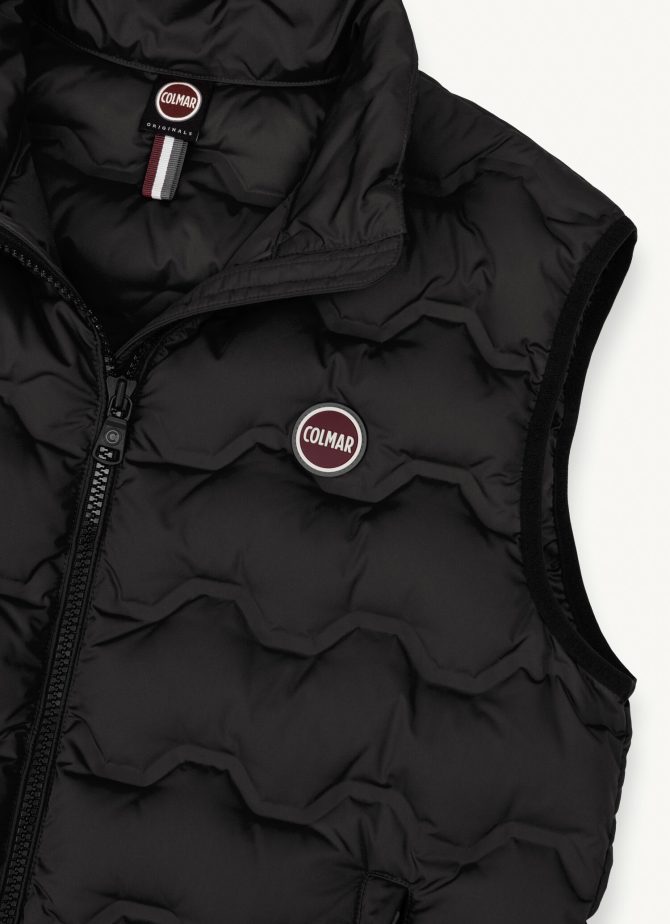 Quilted effect down waistcoat - Image 6