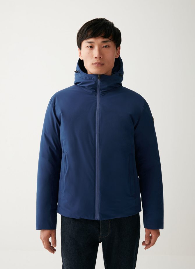 Reversible jacket in stretch fabric - Image 3