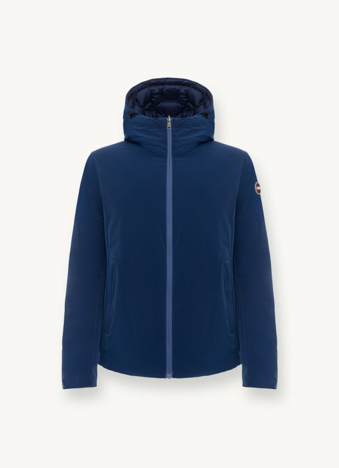 Reversible jacket in stretch fabric - Image 4