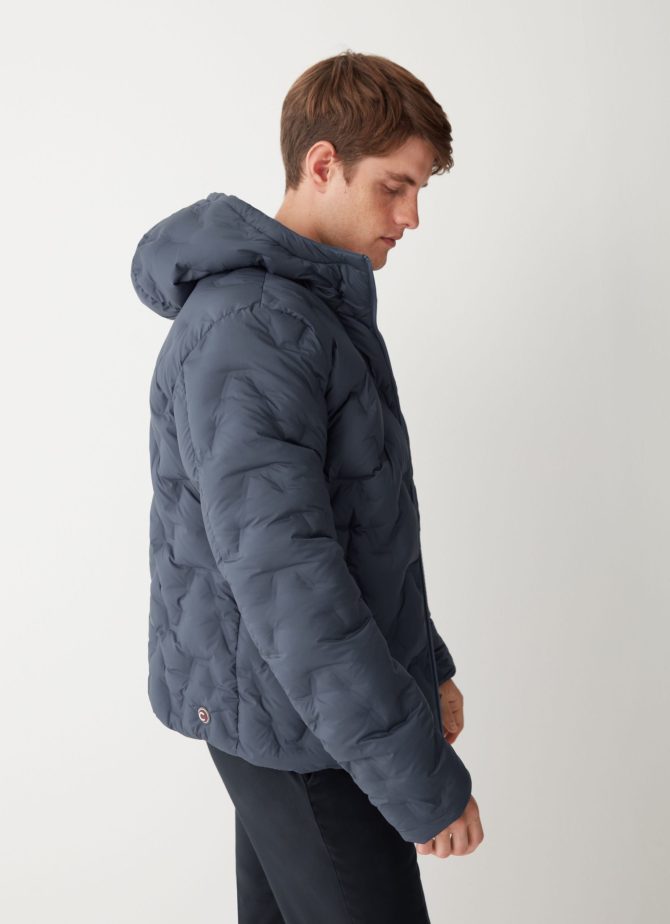 Reversible jacket in stretch fabric - Image 2