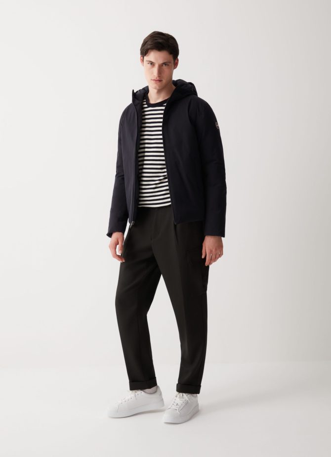 Reversible jacket in stretch fabric - Image 3