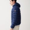 Sporty down jacket with fixed hood - Image 3