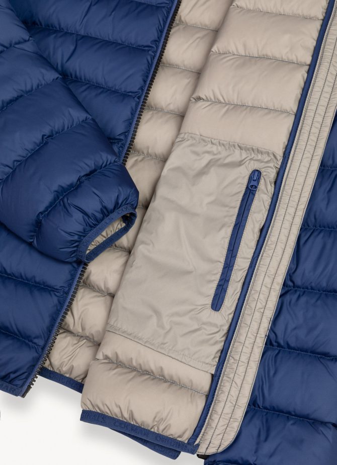 Sporty down jacket with fixed hood - Image 6