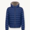 Sporty down jacket with fixed hood - Image 4