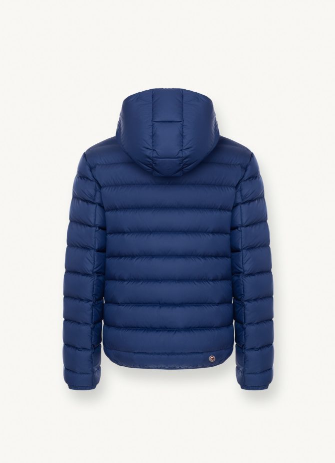 Sporty down jacket with fixed hood - Image 5