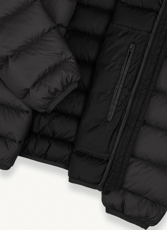 Sporty down jacket with fixed hood - Image 6