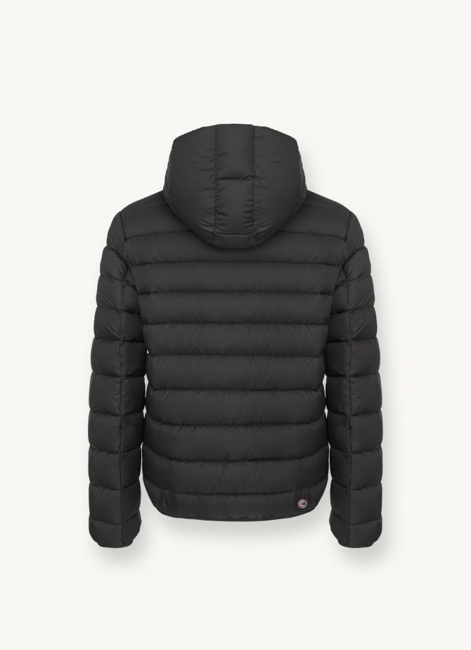 Sporty down jacket with fixed hood - Image 5
