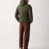 Sporty down jacket with fixed hood - Image 3