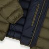 Sporty down jacket with fixed hood - Image 6